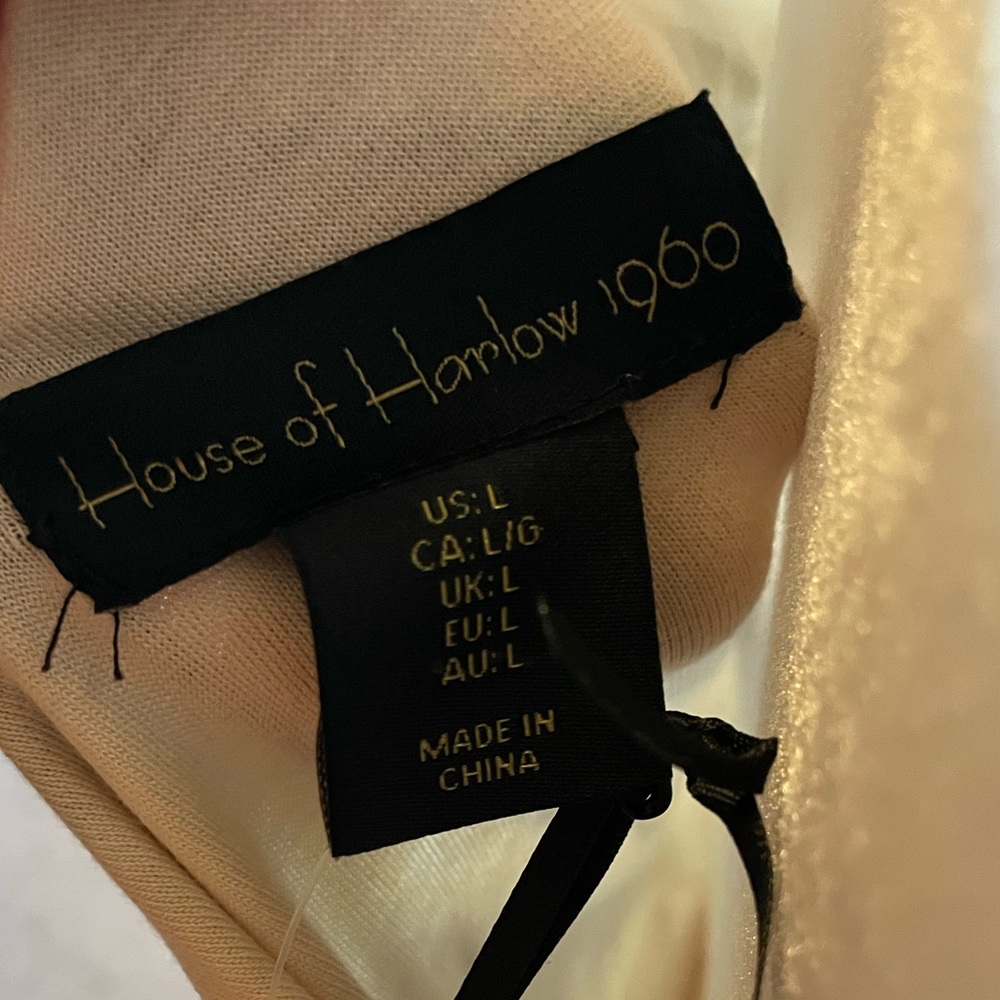 House of Harlow | One shoulder Ruched Midi Dress - Picture 4 of 4